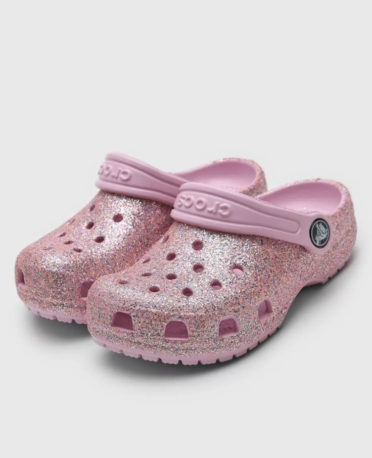 Crocs Rosa Glitter